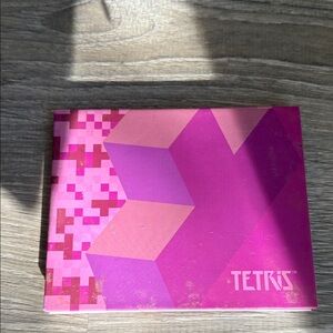 Tetris Pink Geometric Makeup Palette
